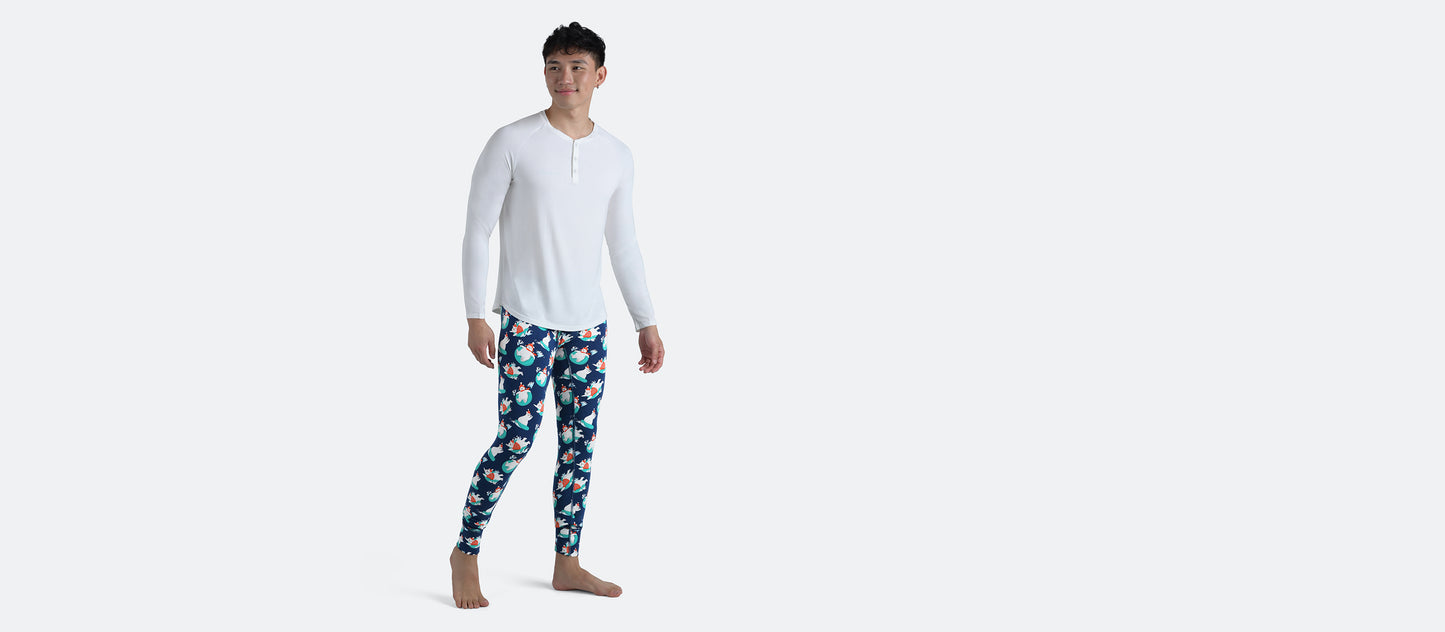 Men's Long Underwear w/ Fly | Beary and Bright