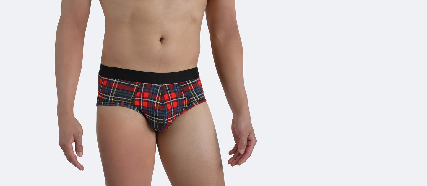 Brief | Festive Plaid