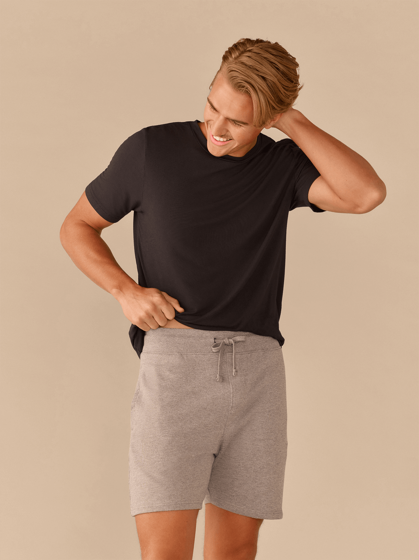 Men's French Terry Shorts | Heather Grey