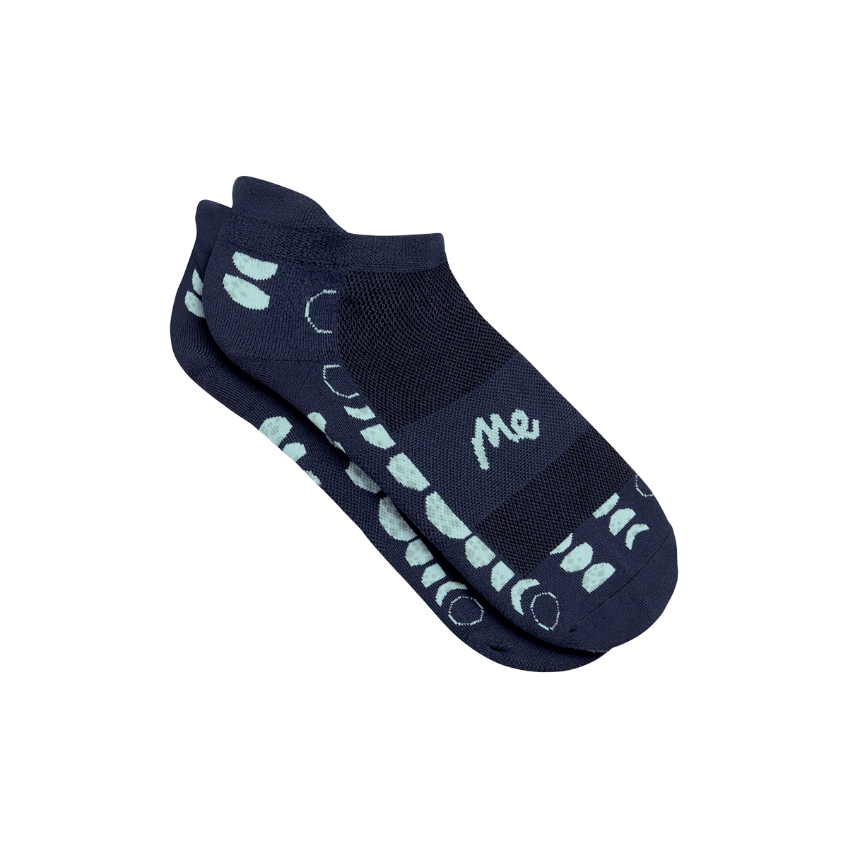 MoveMe Ankle Sock | Moon Phase