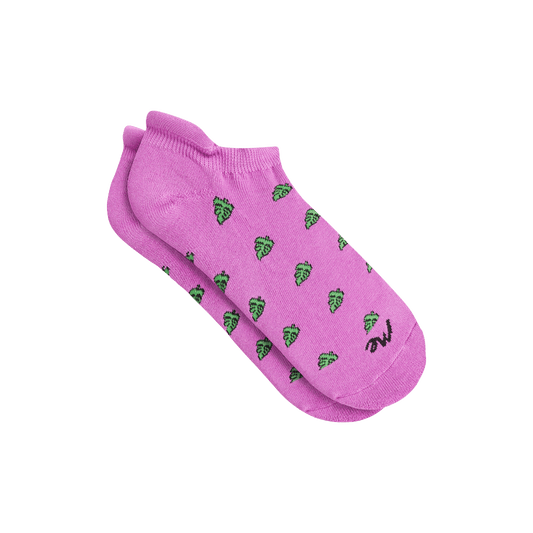 Ankle Sock | Monstera Leaf