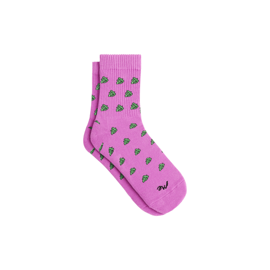 Quarter Sock | Monstera Leaf