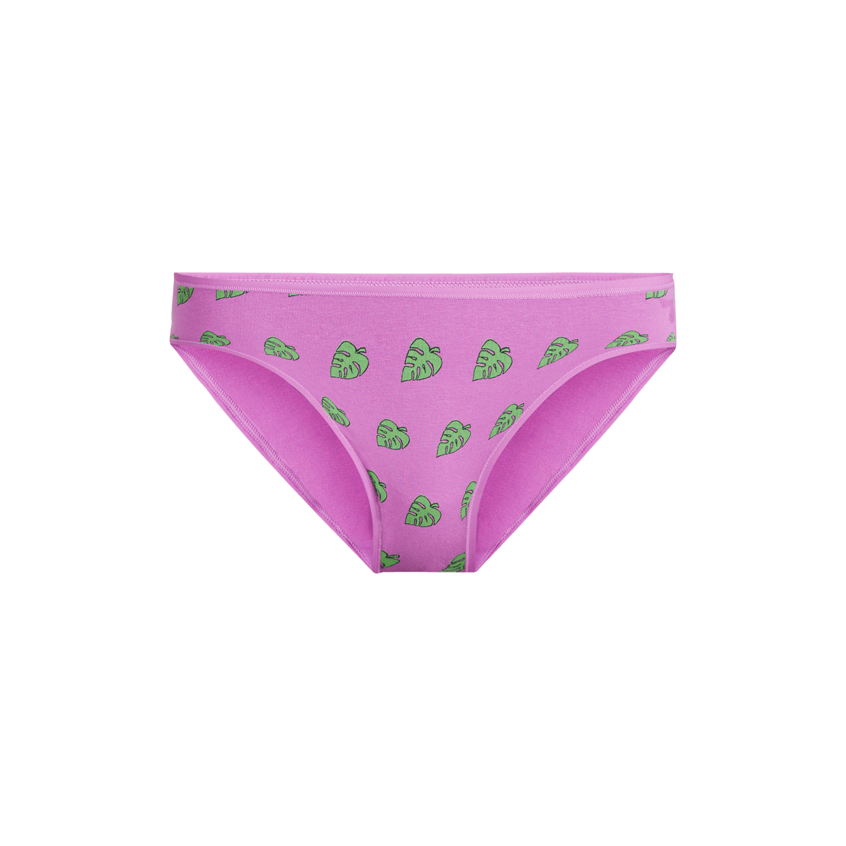 Stretch Cotton Bikini | Monstera Leaf