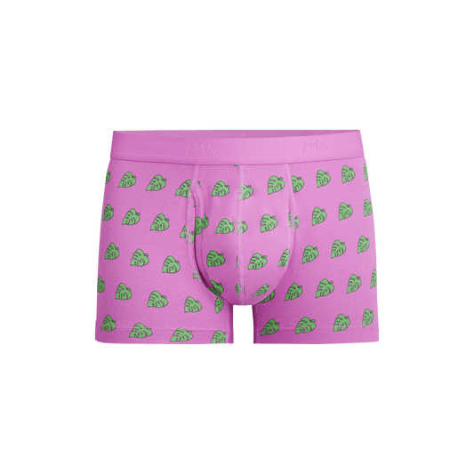 Stretch Cotton Trunk w/ Fly | Monstera Leaf