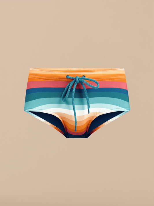 Swim Brief | Pool Stripes