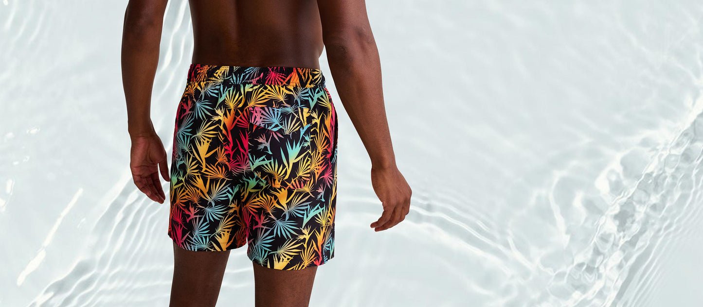 6” Active Swim Trunk | Bird of Paradise