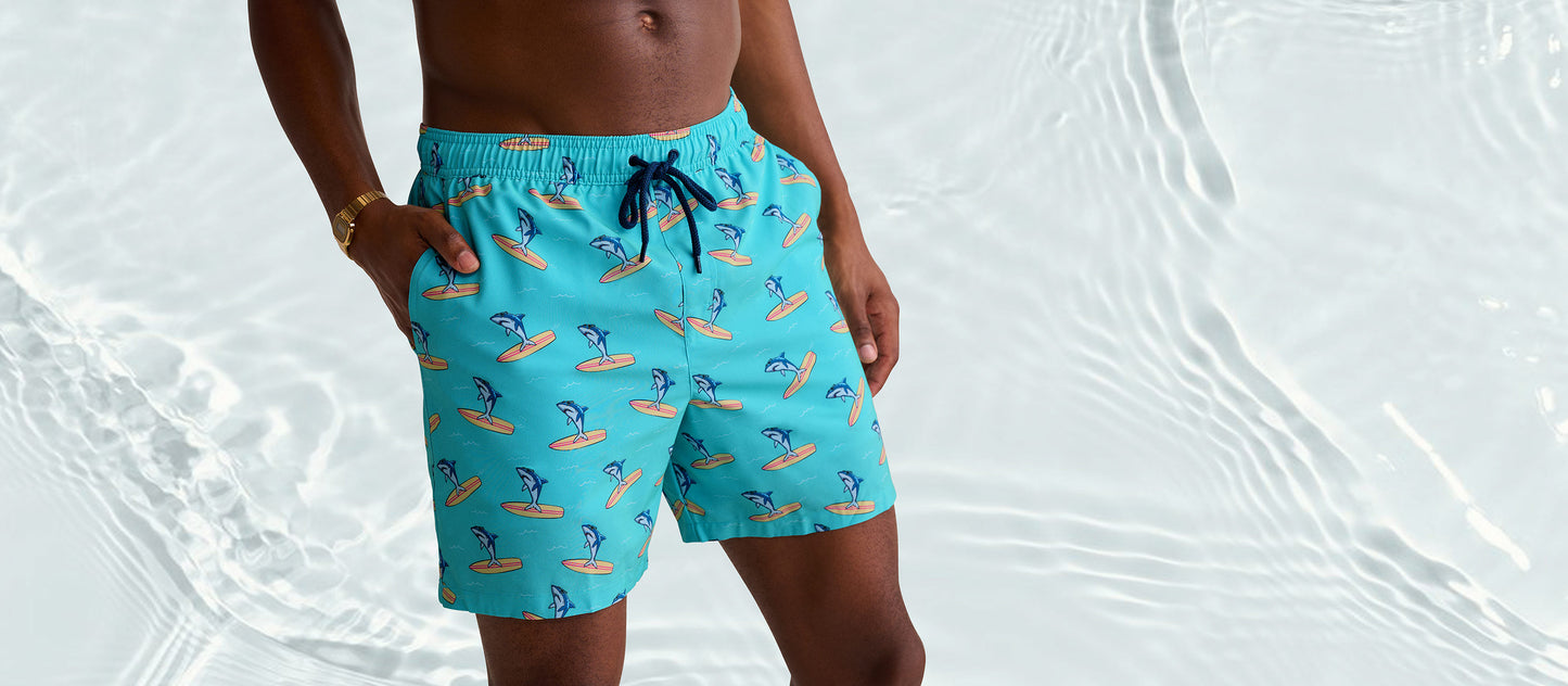 6” Active Swim Trunk | Stay Jaw-some