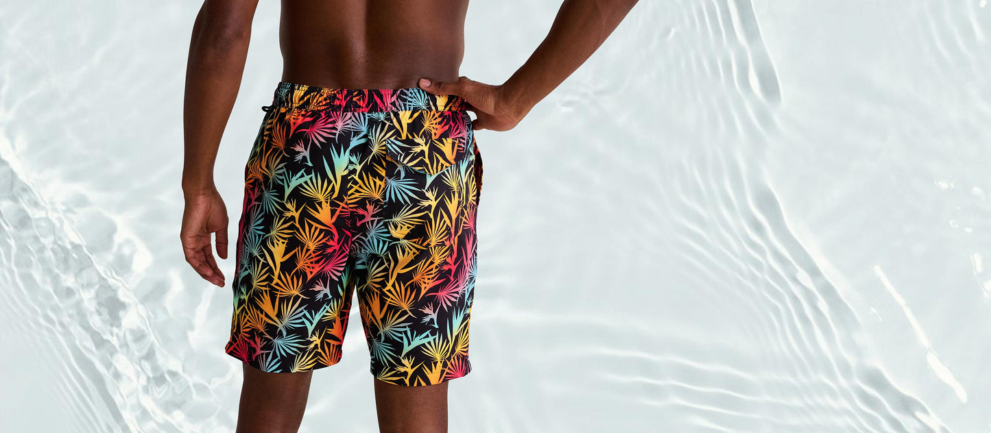 8” Active Swim Trunk | Bird of Paradise