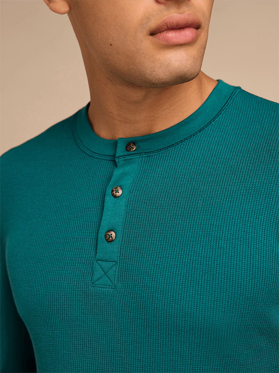 Men's Waffle PJ Set | Emerald Green