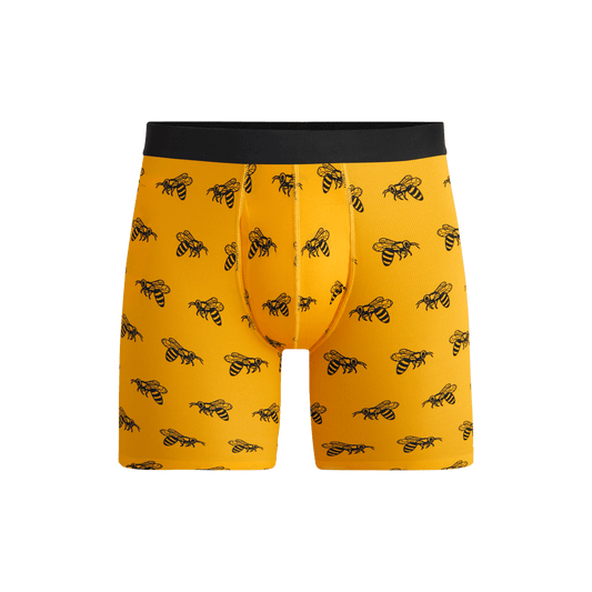 MoveMe Boxer Brief w/ Fly | Bumblebees