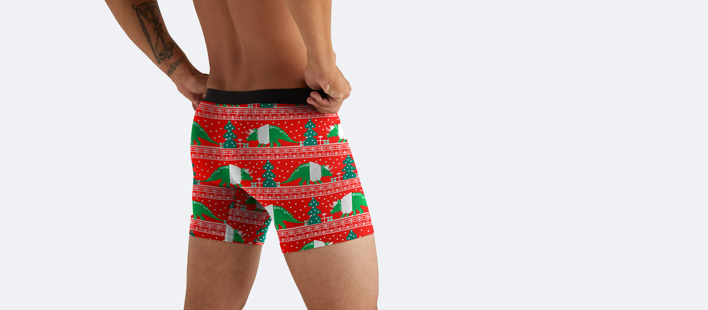 Boxer Brief w/ Fly | Cozy Dino