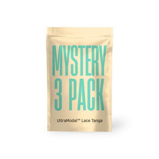 Mystery FeelFree Lace Tanga 3-Pack | It's a Mystery!