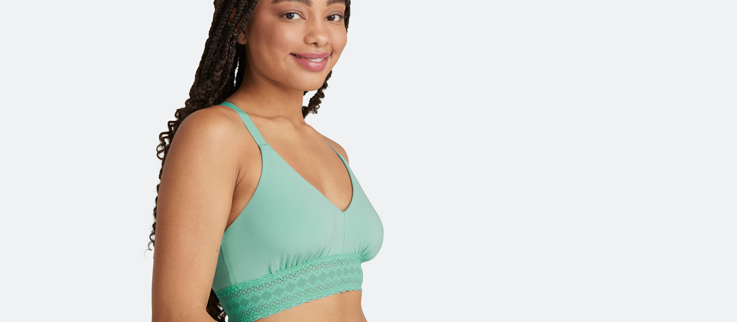 UltraModal™ Lace Longline T-Back Bralette | Ocean Eyes