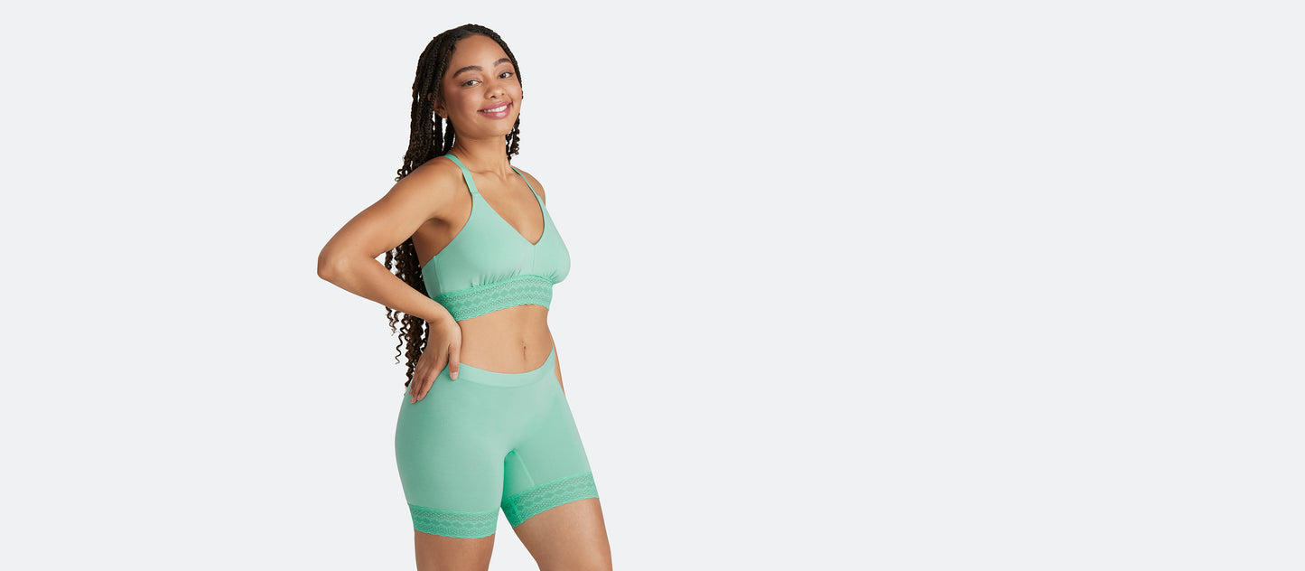 UltraModal™ Lace Longline T-Back Bralette | Ocean Eyes