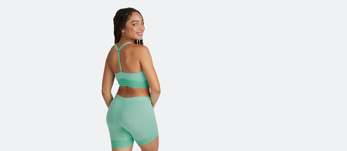 UltraModal™ Lace Longline T-Back Bralette | Ocean Eyes