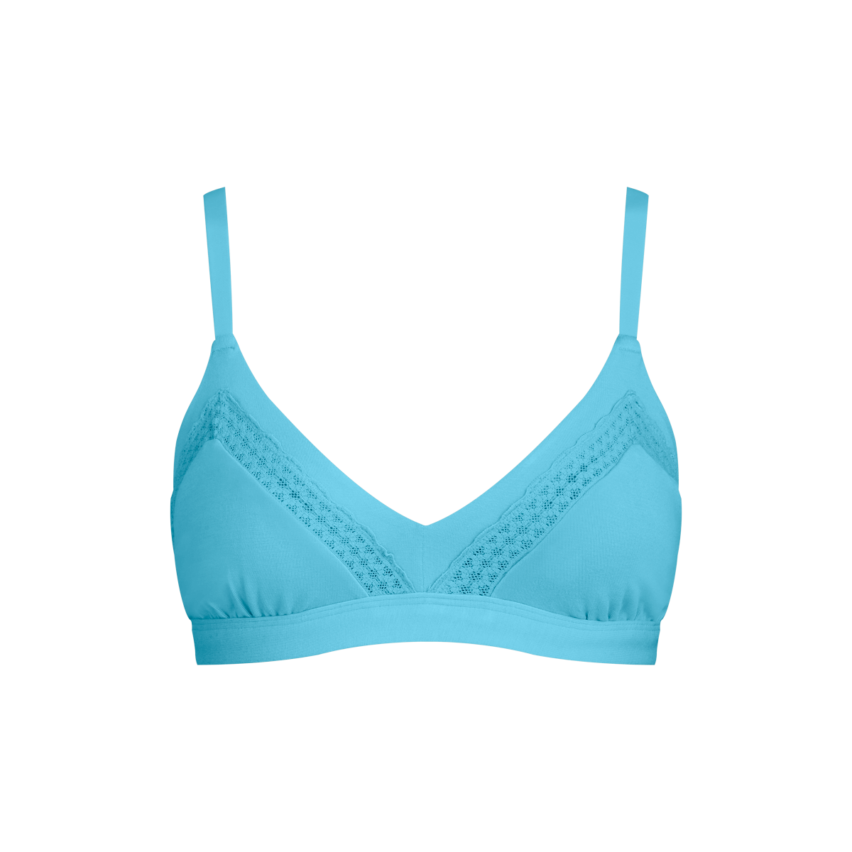 UltraModal™ Lace Triangle Bralette | Opal Blue