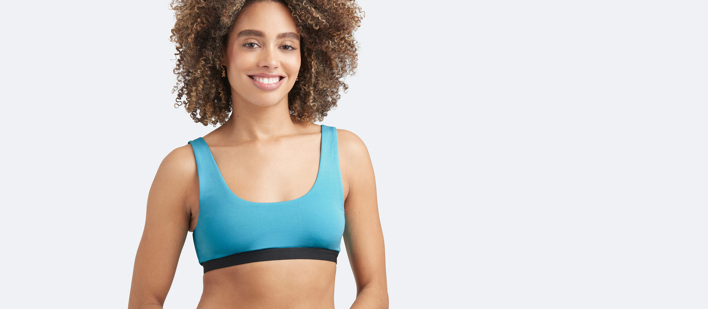 U-Back Bralette | Opal Blue