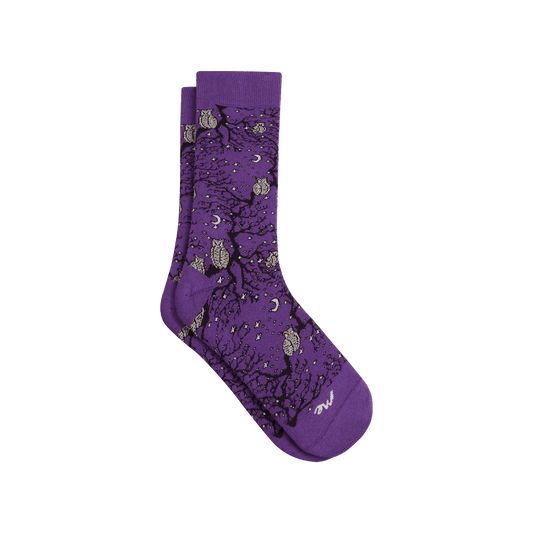 Heritage Crew Sock | Owl Night Long