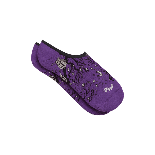 Heritage No Show Sock | Owl Night Long