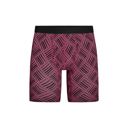 MoveMe Long Boxer Brief w/ Fly | Panama Weave