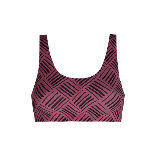 MoveMe Scoop Bralette | Panama Weave