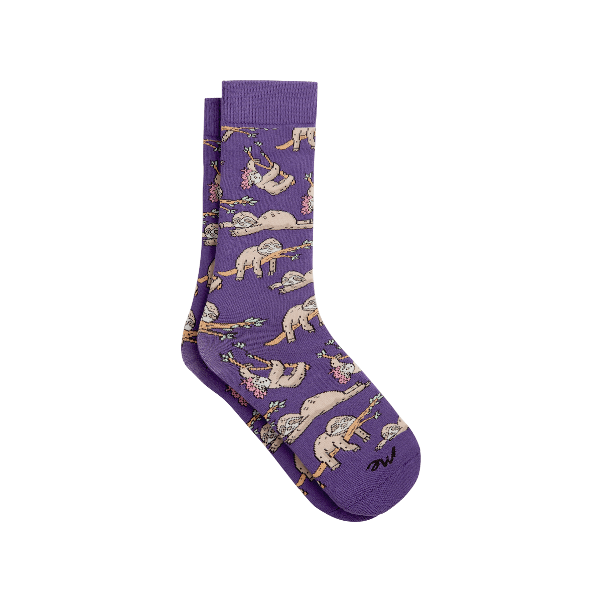 Crew Sock | Peace, Love, & Sloth