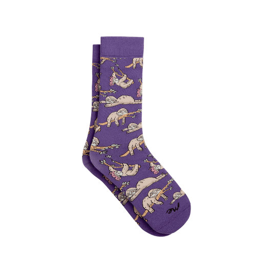 Crew Sock | Peace, Love, & Sloth