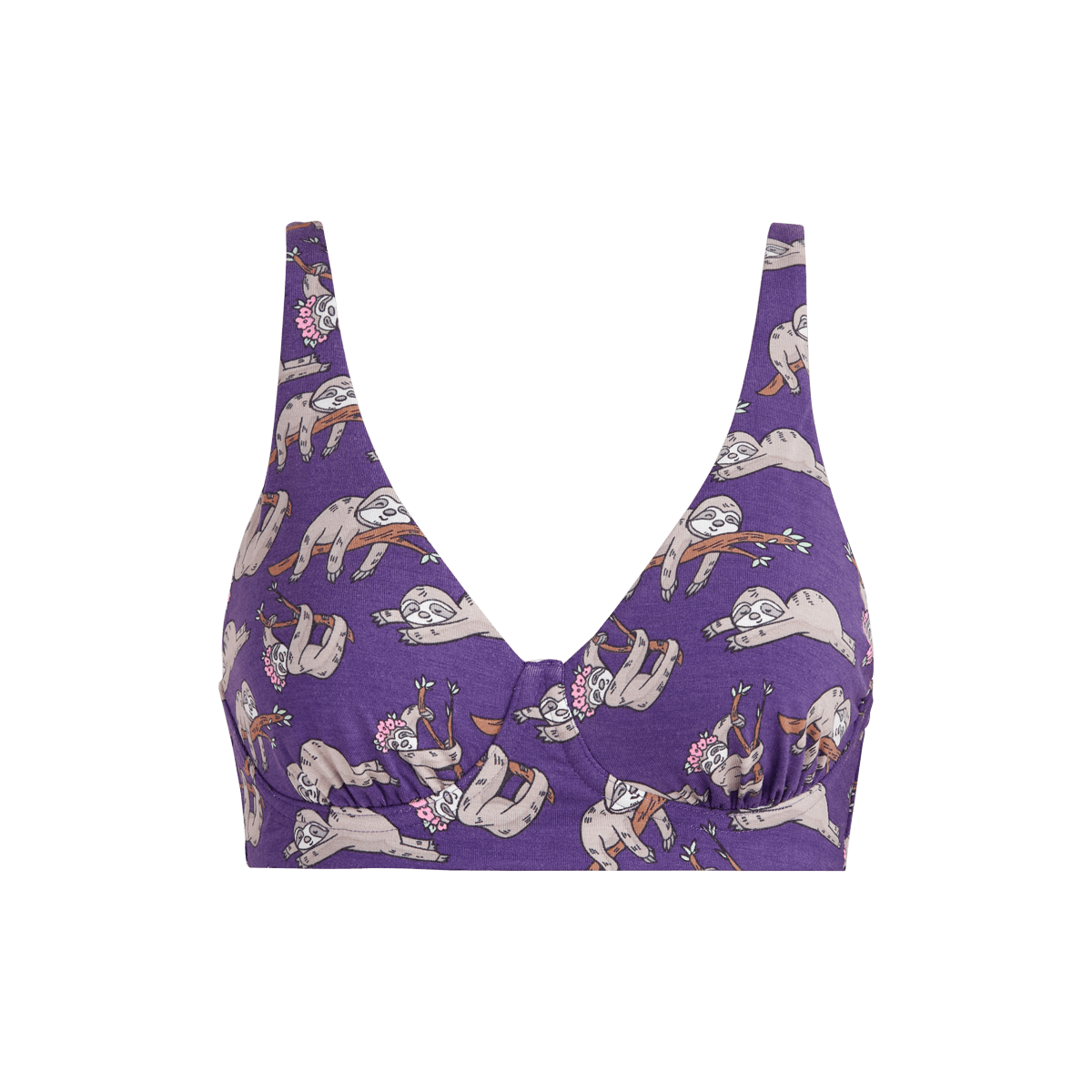 UltraModal™ FeelFree Longline Bralette | Peace, Love, & Sloth