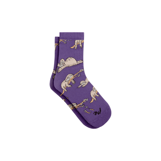 Quarter Sock | Peace, Love, & Sloth