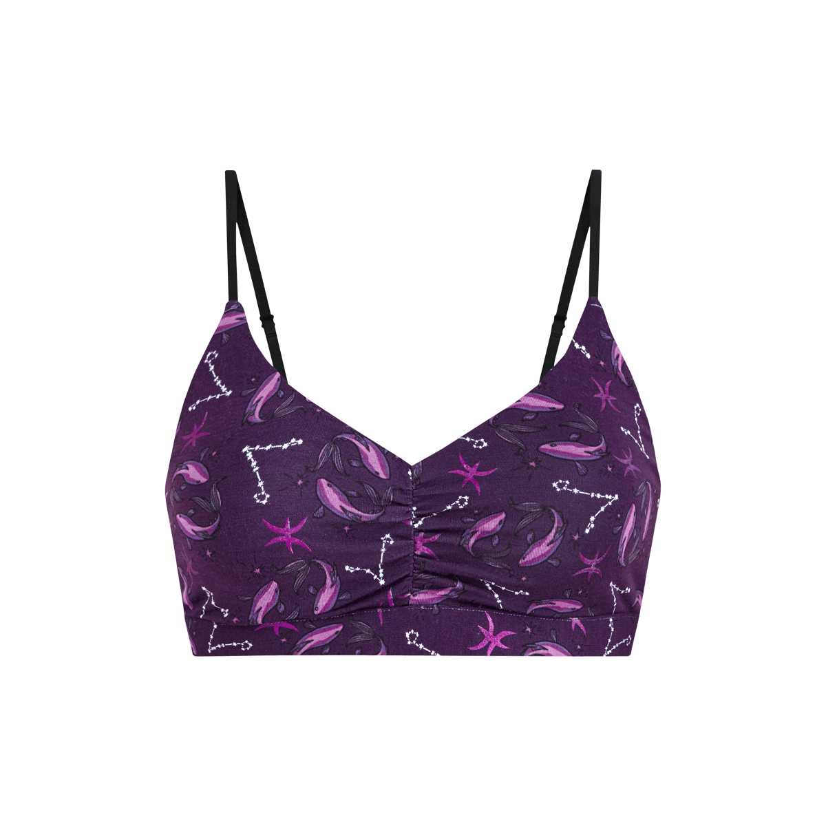 FeelFree Ruched Bralette | Pisces