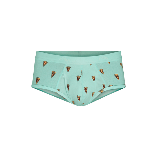 Stretch Cotton Brief w/ Fly | Pizza