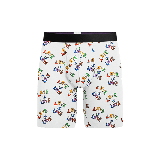 UltraModal™ Core Long Boxer Brief w/ Fly | Love is Love 2.0