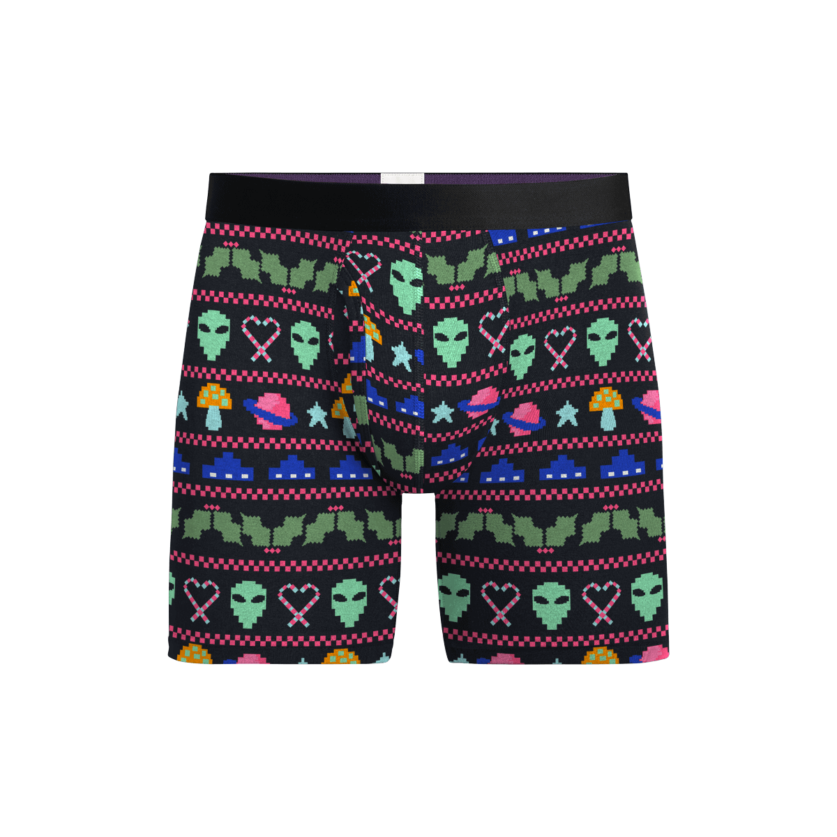 UltraModal™ Core Boxer Brief w/ Fly | Cosmic Mistletoe