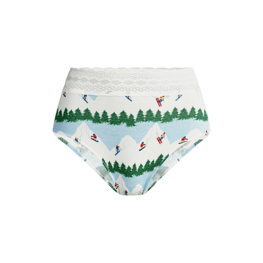 UltraModal™ Lace High-Waisted Brief | Ski Ya Later