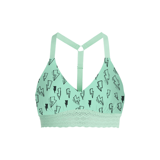 FeelFree Lace Longline T-Back Bralette | Power Up