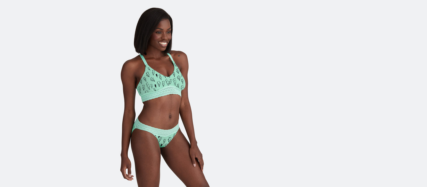 UltraModal™ Lace Longline T-Back Bralette | Power Up
