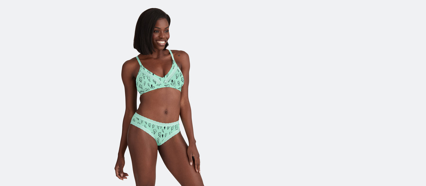 UltraModal™ Lace Triangle Bralette | Power Up