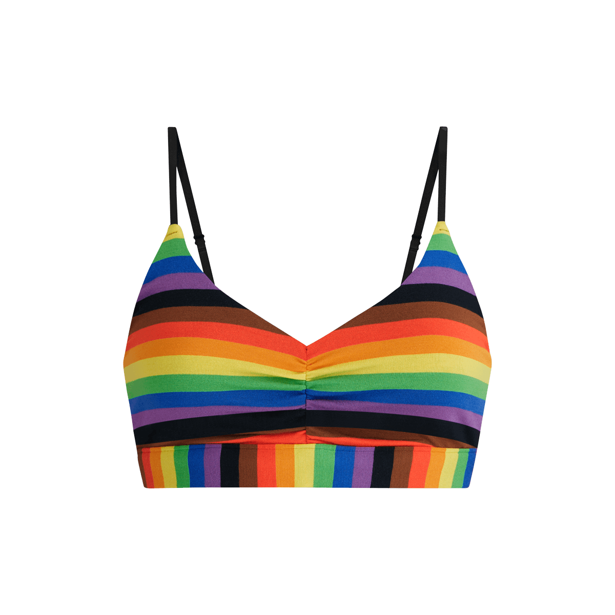 FeelFree Ruched Bralette | Pride