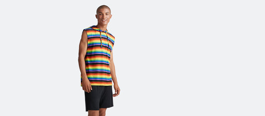 UltraModal™ Sleeveless Lounge Hoodie - Men's | Pride