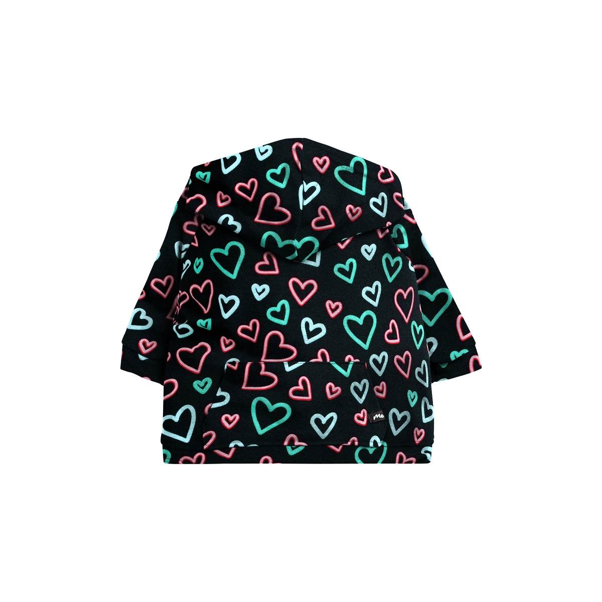 Dog Hoodie | Electric Hearts