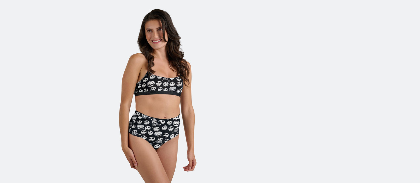 FeelFree High-Waisted Cheeky | Jack Skellington