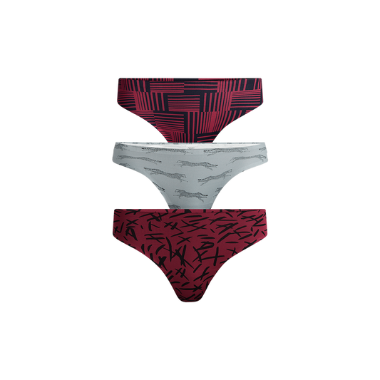 MoveMe Thong 3-Pack | Jungle Slash Pack