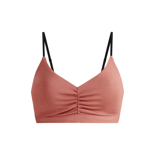 UltraModal™ FeelFree Ruched Bralette | Red Rock