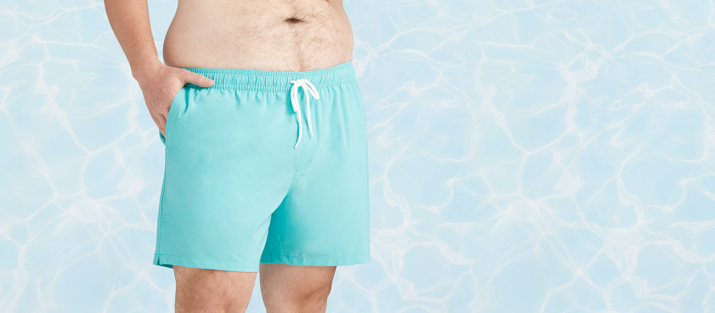 6" Swim Trunk 1.0 | Scuba Blue