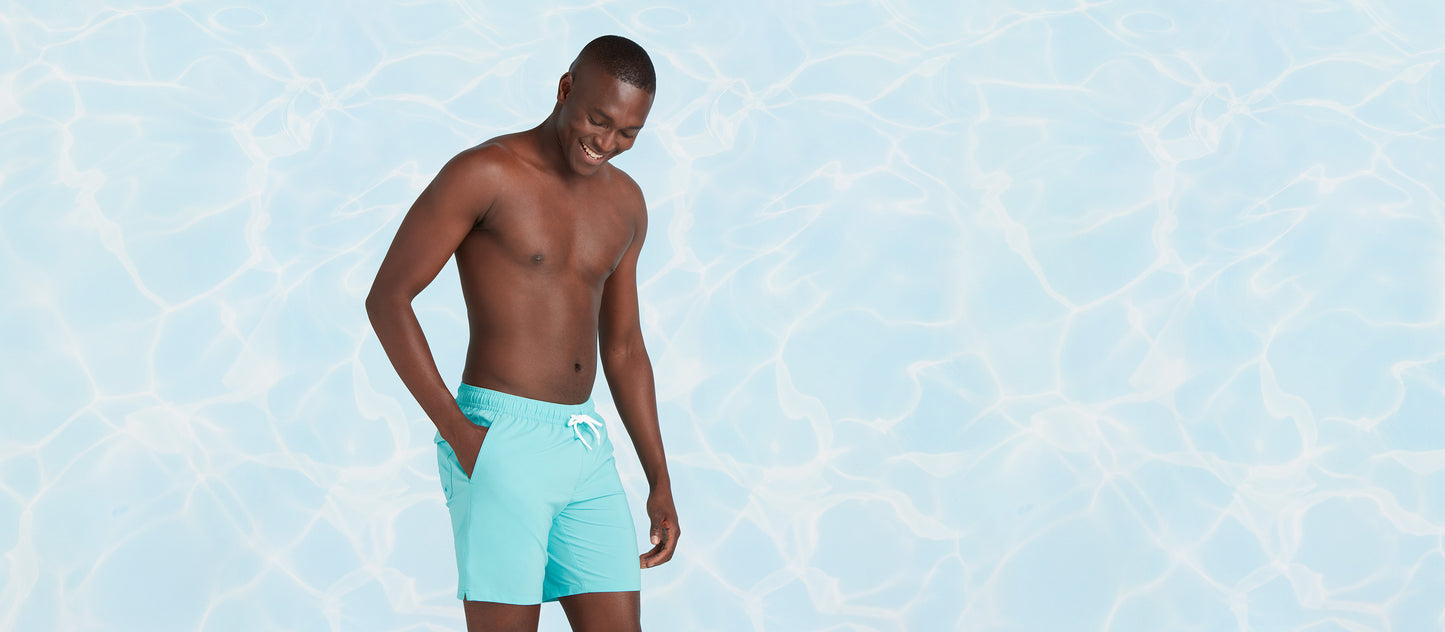 8" Swim Trunk 1.0 | Scuba Blue