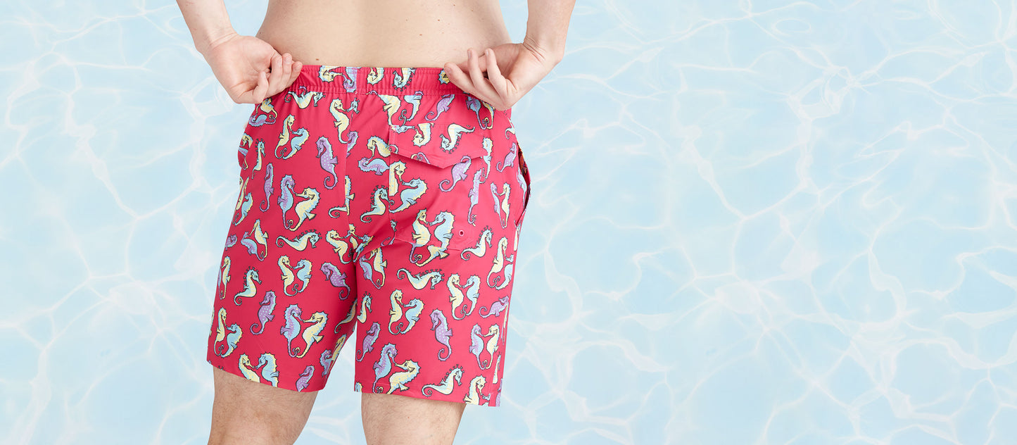 8" Swim Trunk 1.0 | Sea Horses