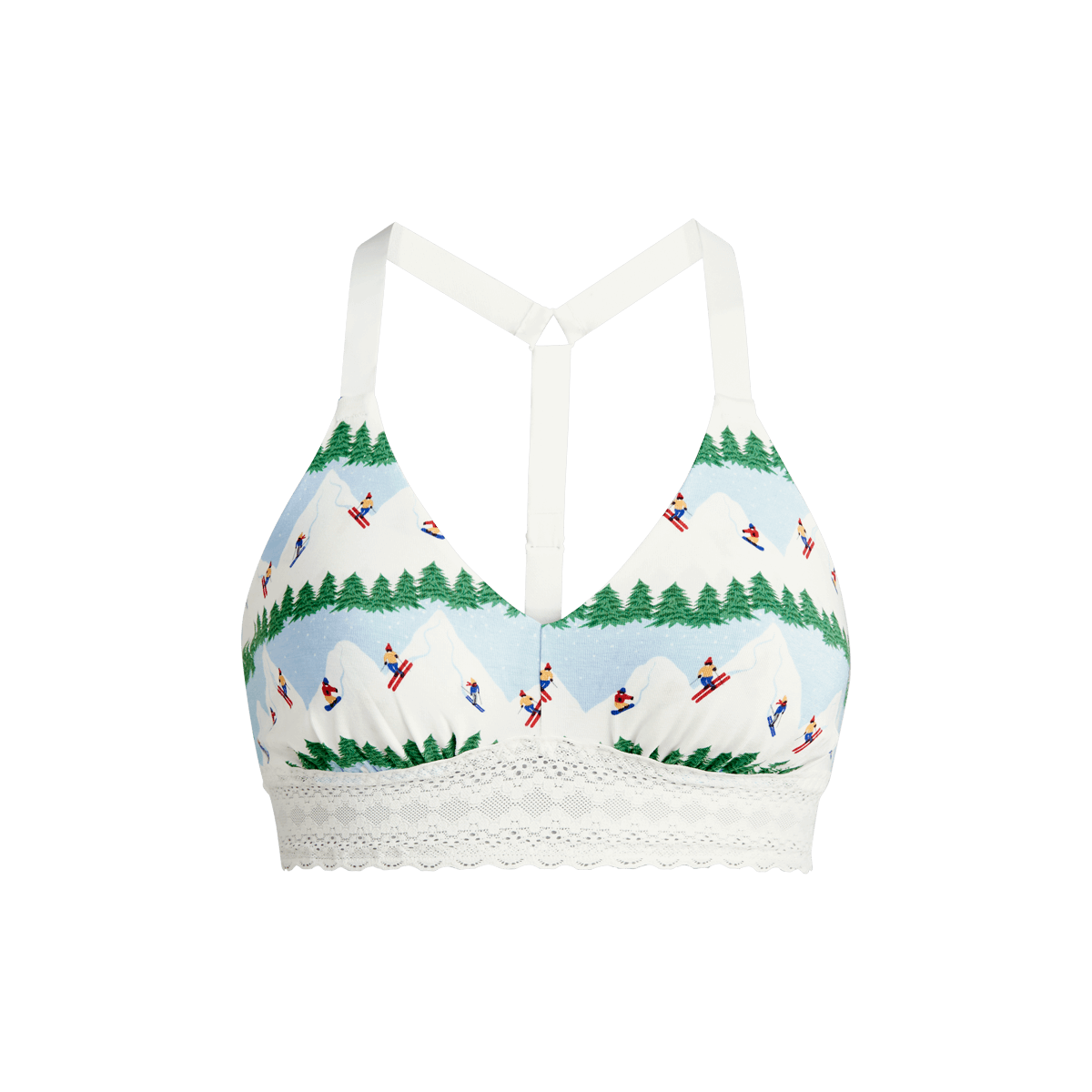 UltraModal™ Lace Longline T-Back Bralette | Ski Ya Later