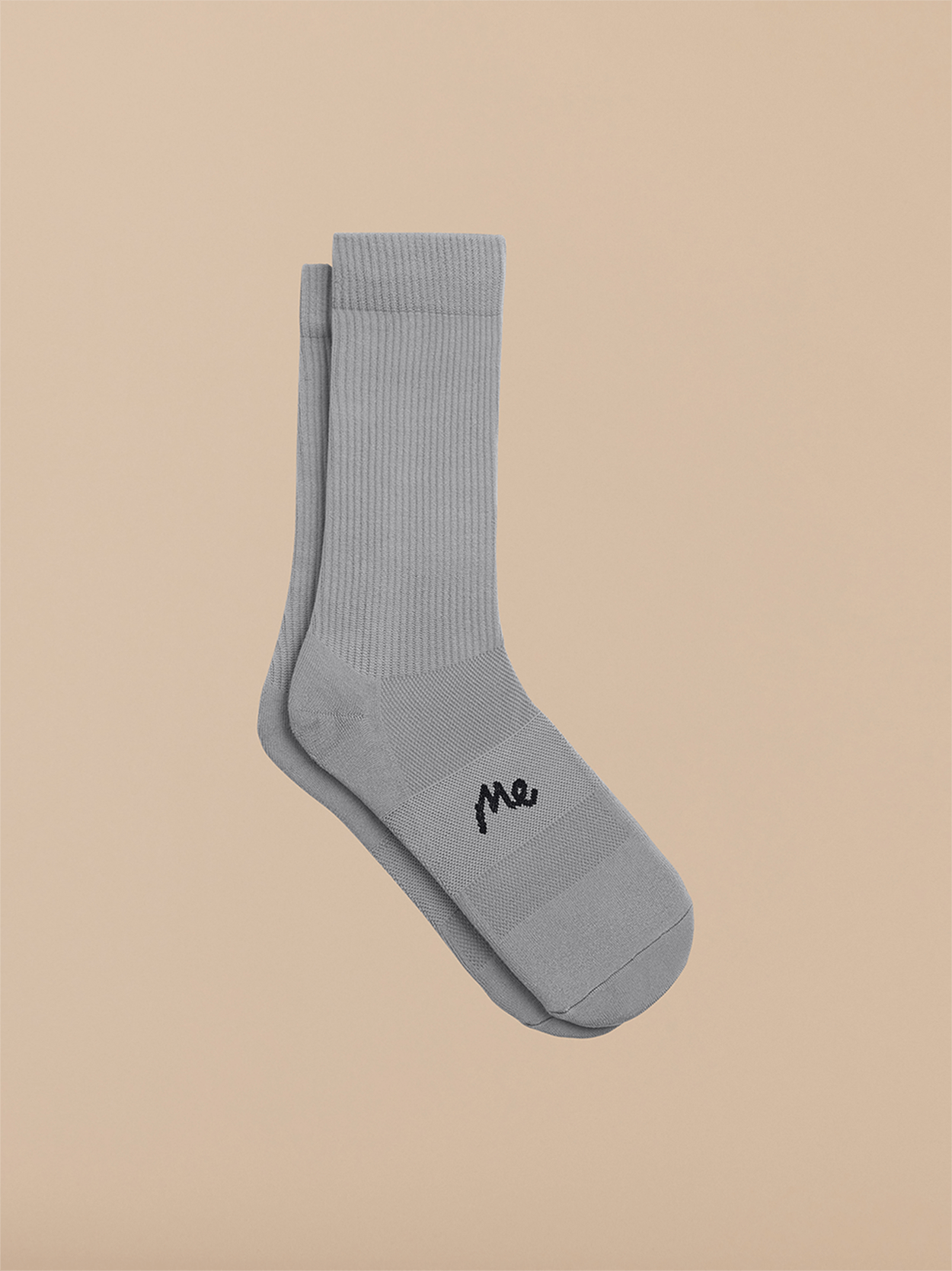 MoveMe Crew Sock | Slate
