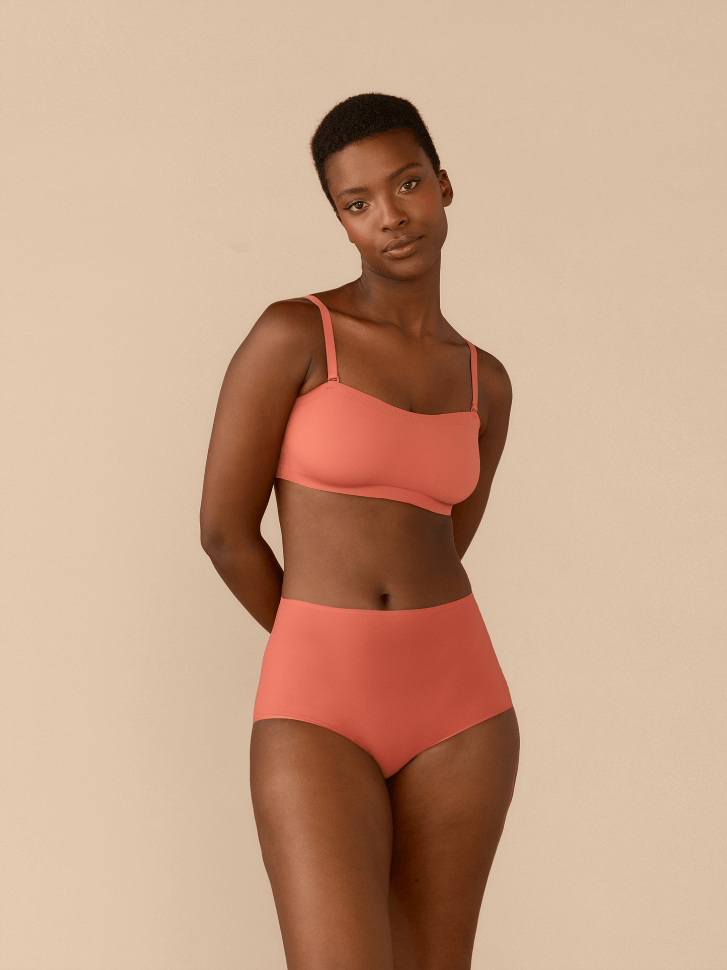 DreamSeam High-Waisted Shortie | Dusty Cedar