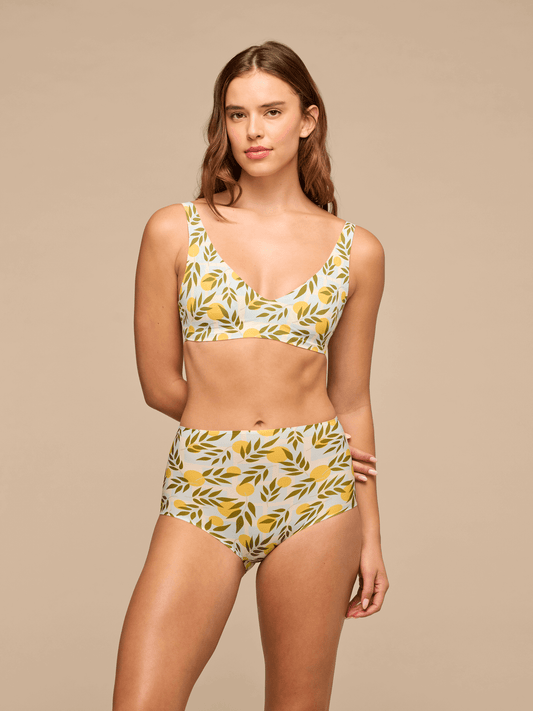 DreamSeam High-Waisted Shortie | Summer Oranges